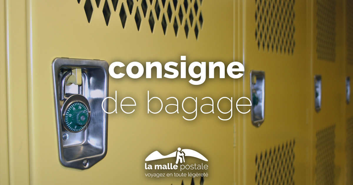 Consigne de bagages chemins de Compostelle et Stevenson La Malle Postale