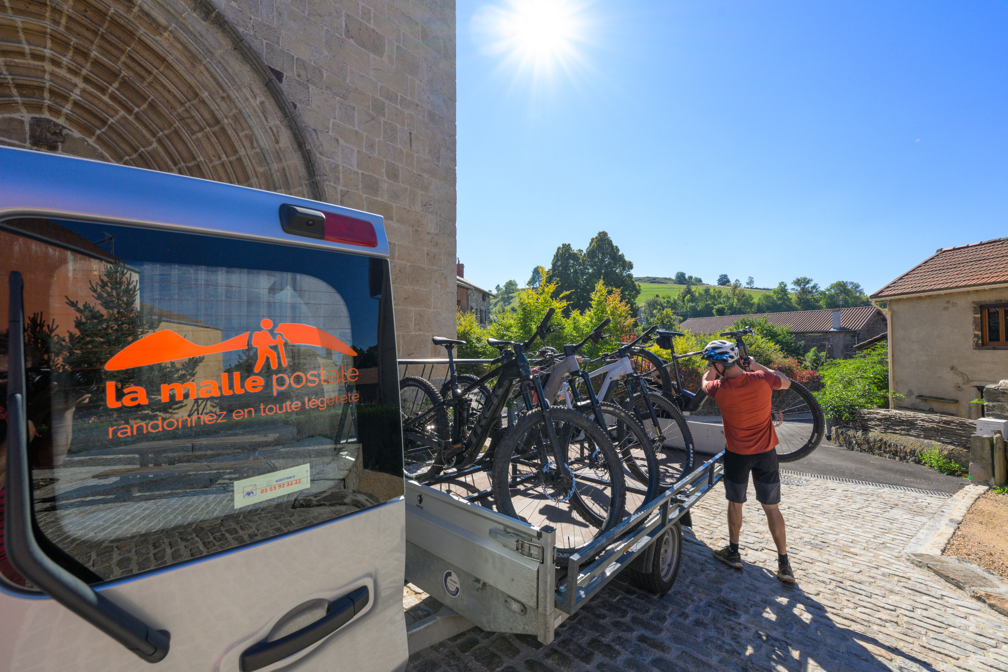 bannière Bicycle transport