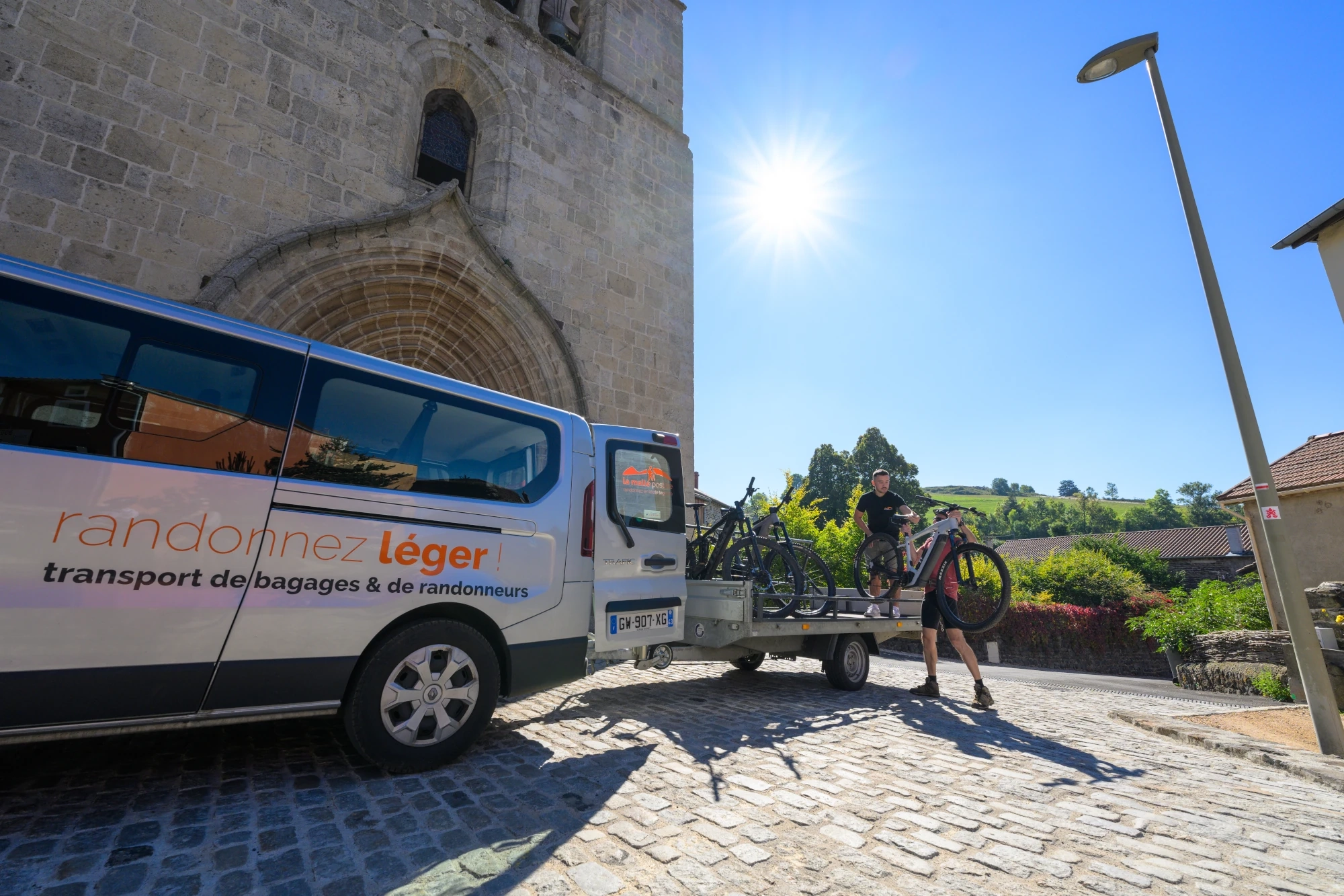 bannière Bicycle transport