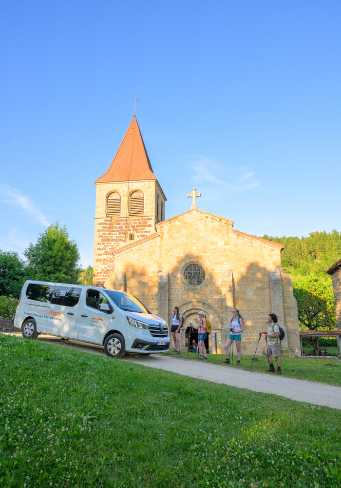 bannière Shuttles on the Compostela route