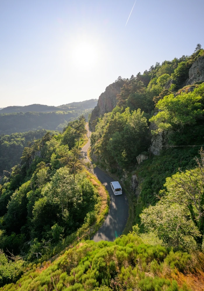 bannière Vermietung von Minibussen