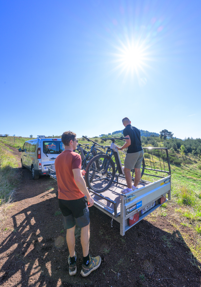 bannière Bicycle transport
