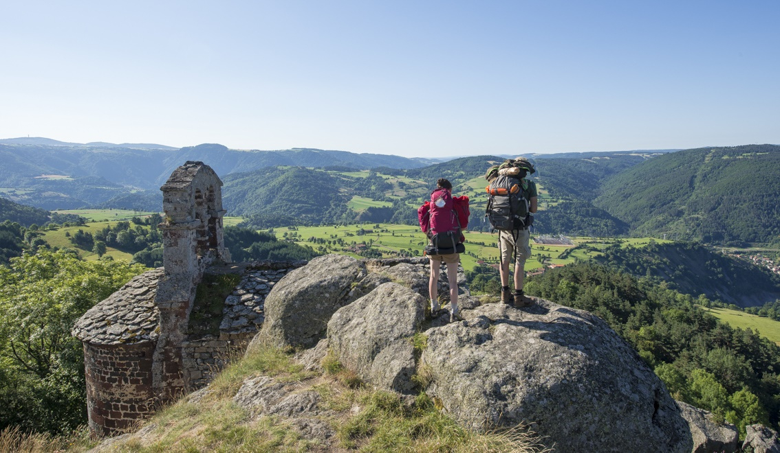 Compostelle voie du Puy La Malle Postale