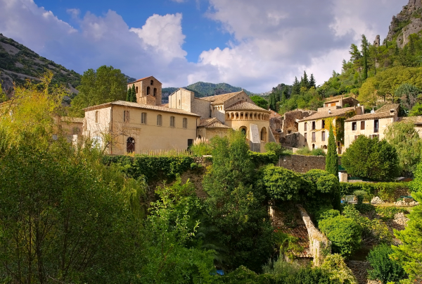 Abbaye de Gellone à Saint-Guilhem-le-Désert 