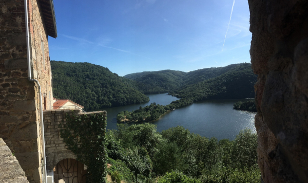 Le barrage de Saint-Victor-sur-Loire 