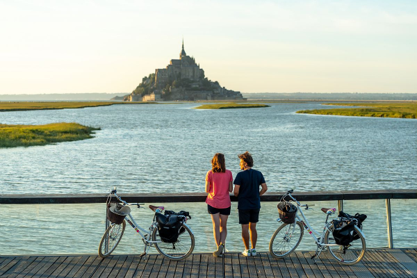 Vue sur le Mont St Michel  - &copy;Emmanuel Berthier